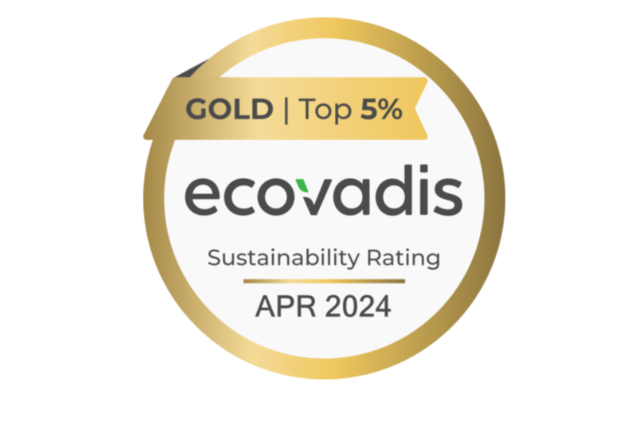 EcoVadis GOLD medal
